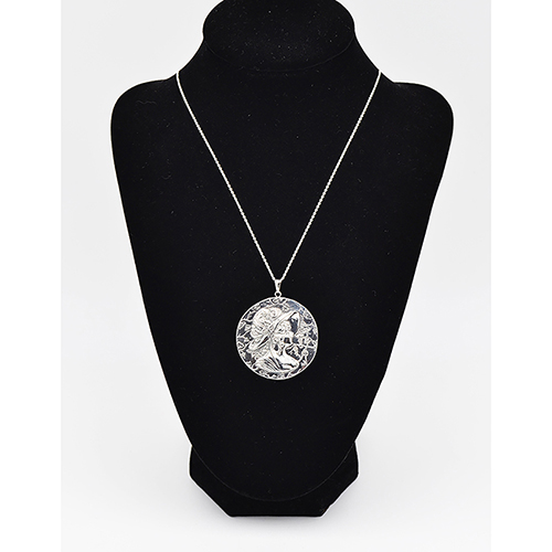 Zilveren ArtNouveau-hanger_1