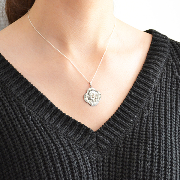 Zilveren ArtNouveau-hanger_4